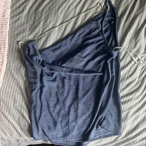 one shoulder tank
